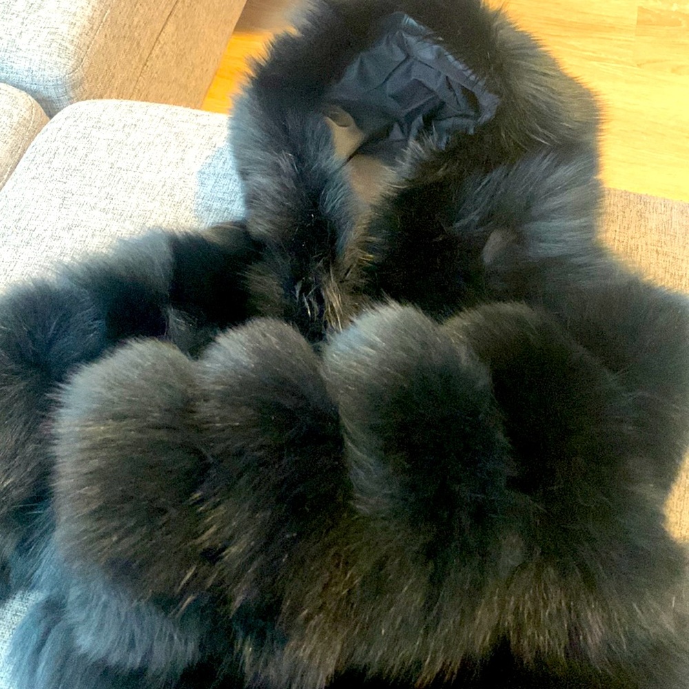 Children’s Authentic Fox Fur Coat